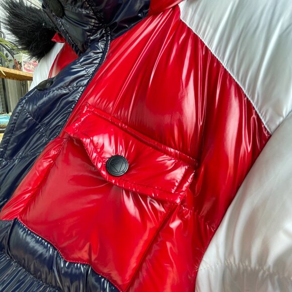 NWOT Men's Large Awaknd Land 8 Ball All-Season Puffer Jacket - Picture 10 of 15